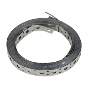 Лента монтажная перф. оц. прямой край 20х0,55 (10м)