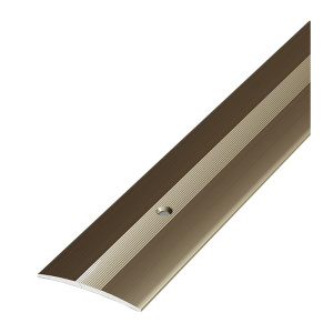 Порог А3 РЕ бронза 90 стыкоперекрывающий 37мм