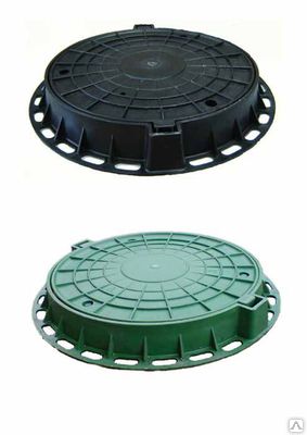 Конус-люк (черный/зеленый)