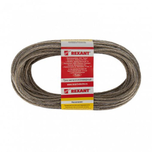 Трос стальной в оплетке ПВХ 4мм*20м прозрачный 09-5140