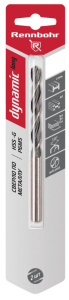 Сверло по металлу 4,5х126мм цилиндрический хвостовик (2шт) RENNBOHR DYNAMIC LONG 669045