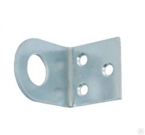 Проушина для навесного замка Г-образная 40х90 цинк 00172