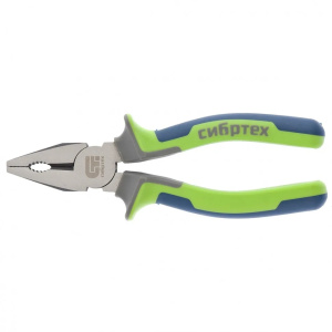 Плоскогубцы 160мм комбинированные трехкомпонентная рукоятка Сибртех 17053