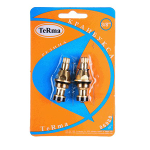 Кран-букса резина 3/8" 8*20 (2шт) MKP06980BL 34162