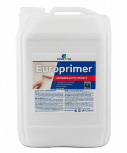 Грунтовка Europrimer глубок. проникновения Ecoterra (5л)