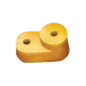 Изолятор углов для "О" шины желтый ИЭК (2шт)