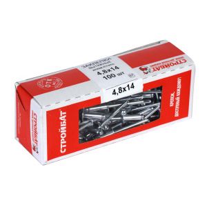 Заклепка алюминий-сталь 4,8х14 (100шт)