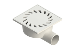 Трап горизонтальный нерегулируемый пласт.решетка d-110