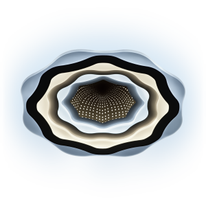 Люстра св/д ATELLA CLL-52002/142W с пультом 3D тоннель 142Вт Ritter 52002 3