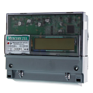 Счетчик 3-х фазный МНОГОТАРИФНЫЙ эл.MER 231 АТ-01I