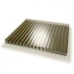 Поликарбонат сотовый 4мм (бронза) 6м