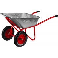 Тачка строительная ЗУБР Т-22 двухколесная груз.200 кг 39950