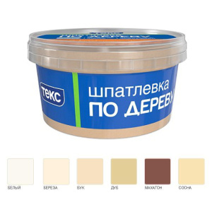 Шпатлевка по дереву бук (750мл) Профи Текс