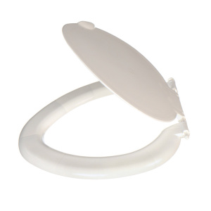 Сидение д/унитаза овал белое Беларусь 193940