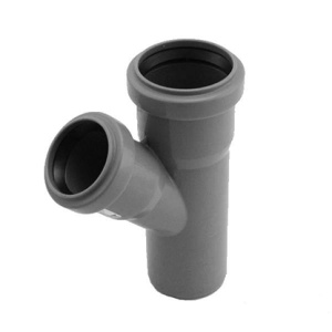 Тройник для вн. канализации 50/40/45° HT 60725