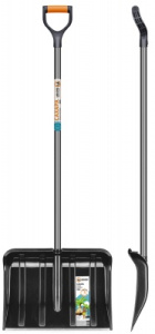 Лопата снеговая САХАРА с черным черенком  0364-ч