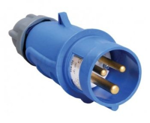 Вилка эл. каб. 16А 2Р+РЕ IP44 MAGNUM CCИ-013 ИЭК