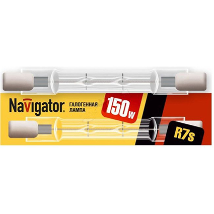 Лампа гал. Navigator NH-J КГ 100вт 220в R7S 78мм 94217