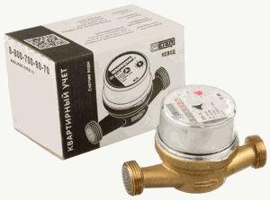 Счетчик унив.д/воды СВУ-15 Метер (Невод) L110 без штуцеров 33071/49544