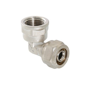 Угольник с вн.резьбой 16*3/4" ц/г VTm.352