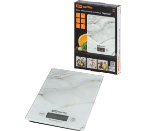 Весы электронные кухонные Мрамор макс. 5кг SQ4025-0004