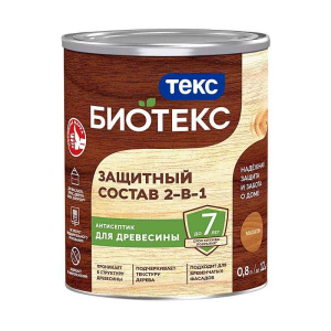 Антисептик Биотекс 2в1 махагон (0,8л)