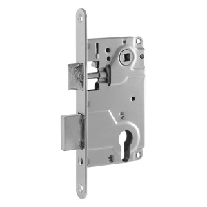 Корпус замка  25-85мм под цилндр хром НОРА-М 8545