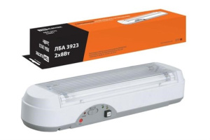 Светильник ЛБА 3923 2х8Вт акк. 3ч. Т5/G5 (127927)