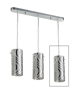  Люстра (светотека) плафон стеклянный V28685-3РЕ1