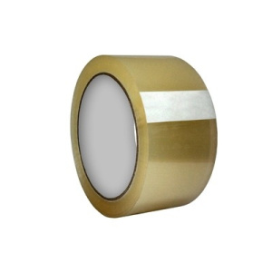 Скотч упаковочный бытовой 48х55м прозрачный 8558