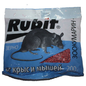 Отрава для мышей (зерно) 200гр 6731 / 8022