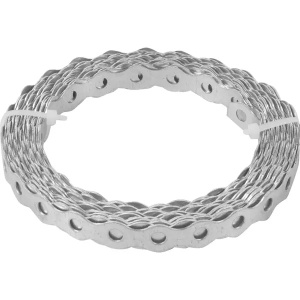 Лента монтажная перф. оц. волнистый край 17*0,55 (5м)