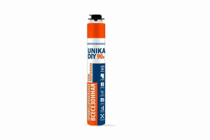 Пена монтажная профессиональная UNIKA DIY 90 всесезонная (1100мл)