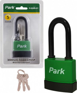 Замок навесной PARK с дл.дужкой P-0245-01