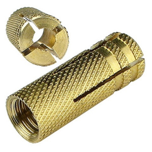 Анкер забиваемый латуный М6 (2шт)