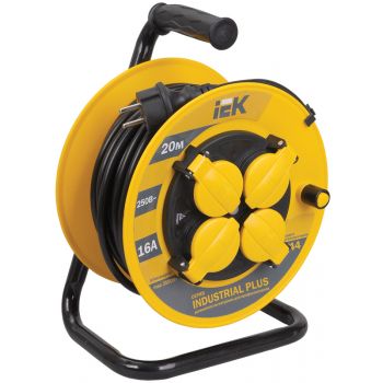 Удлинитель сил. 4х30м ПВС 2х0,75 УК30 с термозащитой WKP23-06-04-30