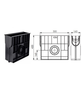 Пескоуловитель ПУ-10.16.42-пластиковый