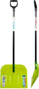 Лопата снеговая FELICITA 475х400х1510мм с дер.черенком 2471