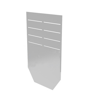 Торцевая заглушка д/лотка вод.стальная ЗТ10-15,6.24.0,125