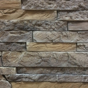 Искусственный камень Сланец цвет сумерки (1кор.-0,84м2)