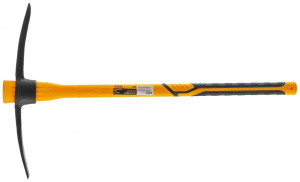 Кирка 2000Г узкая фиберглассовая обрезиненная рукоятка 900мм Denzel 21835