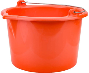 Ведро 12л усиленное ударопрочное с носиком для красок и сухих смесей PROFI Decor 533-120