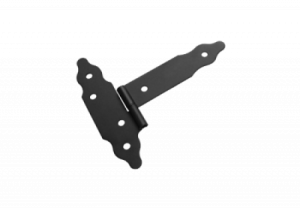 Петля-стрела фигурная ПС 200 черная съемная левая Домарт