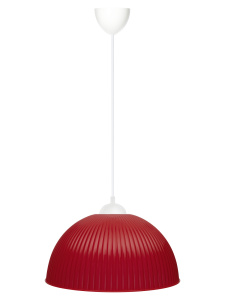 Светильник НСБ 1840/1 Home красный 15Вт Е27 шнур белый TDM SQ0313-0043