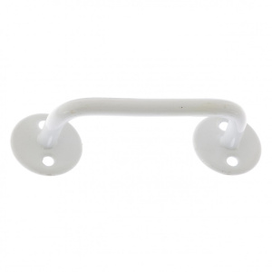 Ручка-скоба РС-80-3 белая (5шт) 91590