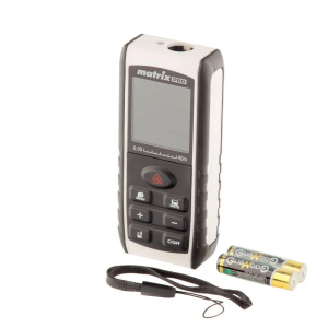 Дальномер лазерный LD-40 40м с электронным угломером Matrix 38015