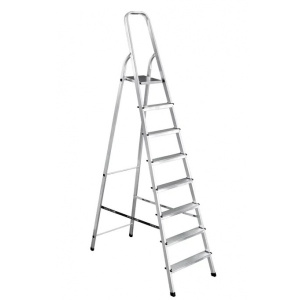 Стремянка алюминиевая ступенчатая №8 Уфук Догрулар Р 111108