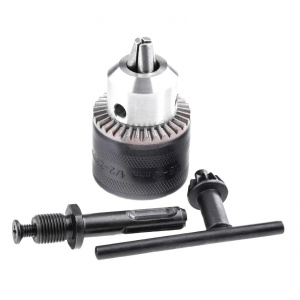 Патрон для дрели ключевой 1,5-13мм-1/2" адаптер SDS PLUS Сибртех 168177