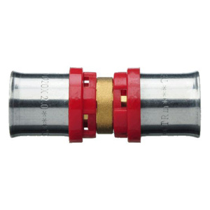 Соединение пресс 20*20 красн.кольцо TRm02014