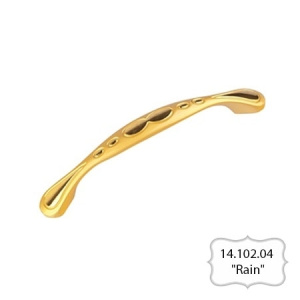 Ручка-скоба 14.102.04 "Rain",96мм (золото мат./зо)